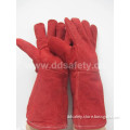 Red Cow Split Leather Weder Glove (DLW625)